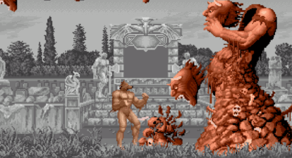 Altered Beast, the arcade game that made werewolves and loose interpretation of Greek mythology cool again.