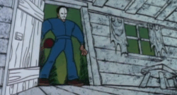 Bobby's World gave us a GREAT parody of Jason Voorhees back in the day.